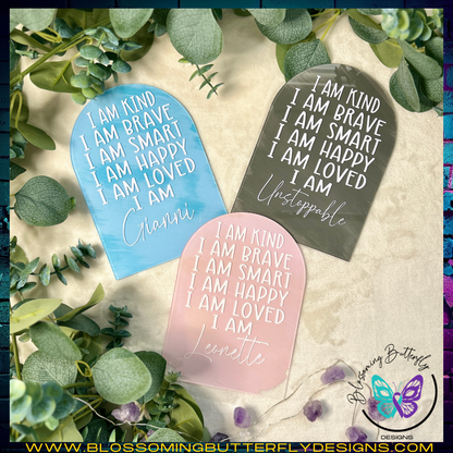 I AM affirmation signs