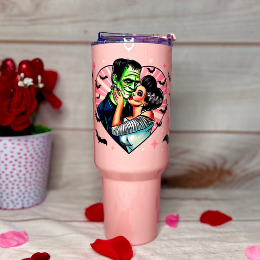 Franky Love 40oz tumbler with lid